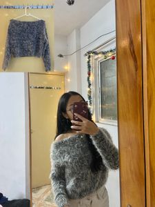 Zara Off-Shoulder Sweater