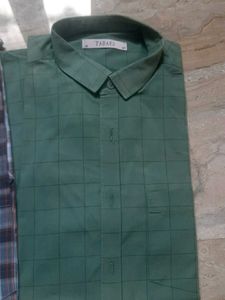 US POLO Branded Checked Men Shirt Set