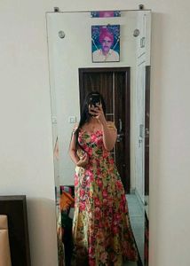 Floral Anarkali Kurta Set