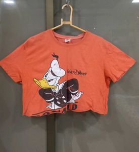 Crop Top Donald Duck