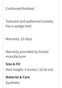 Catwalk Wedges.