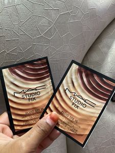 MAC Studio Fix Foundation Samples