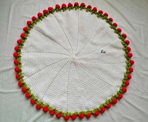 Crochet Rose Bouquet Blanket 💐🌹