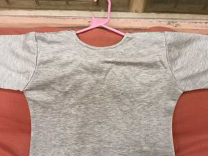 Beautiful RedEmbroidered Grey Kurta with Red Salwa