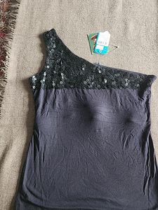 Unused Black Party Top