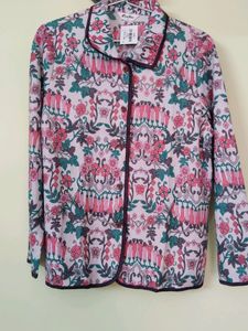 Floral Shimer Shirt (Winter Friendly)