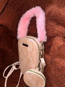 Floral Crossbody Bag with Coin Purse