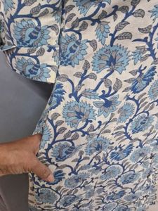Floral Print Kurta