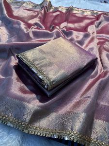 Pure Banarasi Tissue Silk Saree