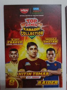 Top Ramen Pro kabaddi League 9 Cards