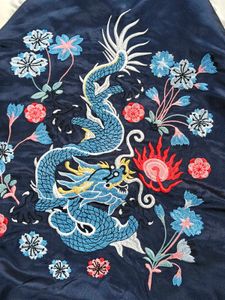 Y2K AESTHETIC JAPANESE Embroidered Bomber