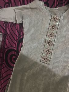 Sea Green Kurtha Set