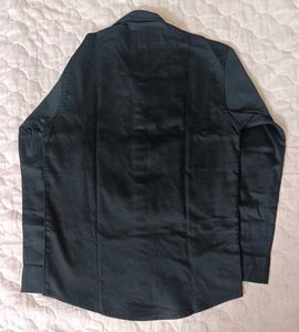 Classic Black Button-Down Shirt