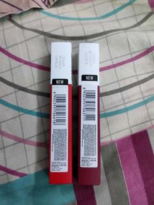 Maybelline Matte Ink Lipsticks combo