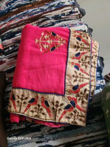 Embroided Saree