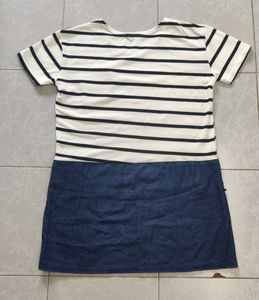 Everyday casual Tshirt dress with patches 😍