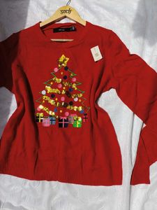 Vero Moda Red Sweater
