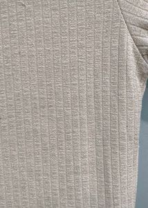 Ribbed Knit Midi Dress