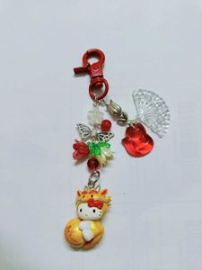 Sanrio Hello Kitty Charm Keychain