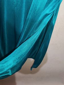 Two Piece Night Dress, Colour : Sea Green