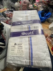 Scott Premium Mens Hanky 💯 Cotton