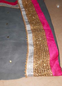 Grey Dupatta
