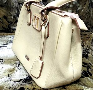 Elegant Ivory Satchel