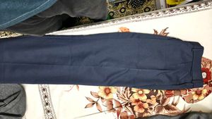 Men's Navy Blue Korean Trousers
