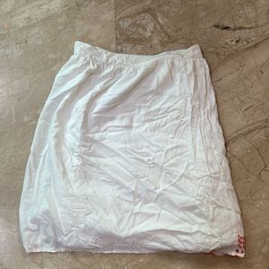 New White Skirt Comes With Linning