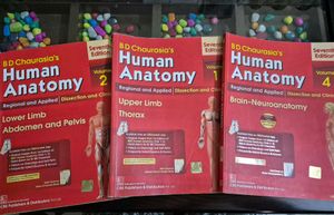 BD Chaurasia's Human Anatomy Set