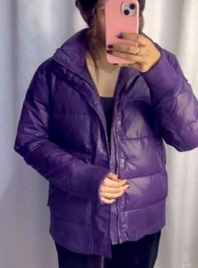 Purple Puffer Jacket