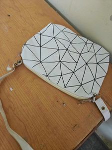 Geometric Shoulder Bag