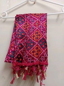 Women's Art Silk Bandhej Bandhani Dupattas