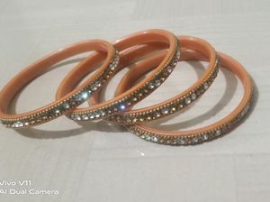 2 Colors  Stone Bangles