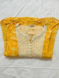 Flared Anarkali kurta - Size M to L