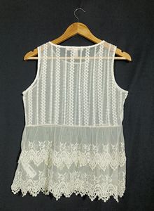 FOREVER 21 Women Cream Top