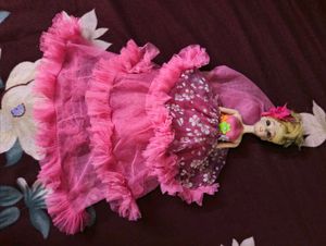 Collectible Pink Gown Doll