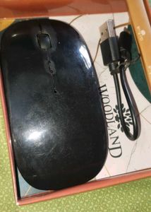 Blutooth Working Mouse Black Colour
