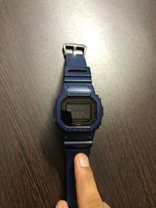 G-Shock DW5600 Navy Blue Digital Watch