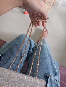 30rs Delivery Discount 🎉Golden Glitter  Purse