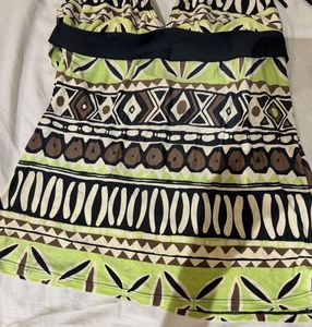 Beautiful Boho Halter Tank Top