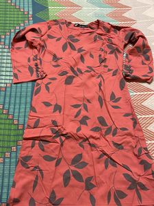 Pink Short Kurti