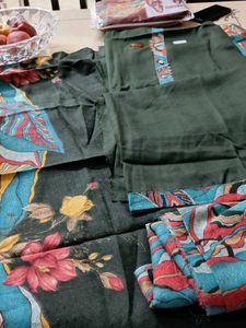 woolen dress material