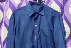 Dark Blue Shirt