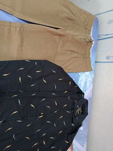 Men Shirt And Trouser Set