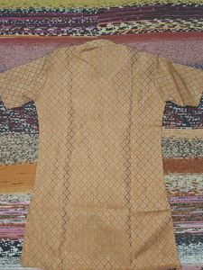Men's Ethnic Woven Design Kurta