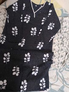 Floral Print Kurta