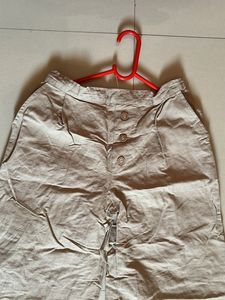 Tag Flared Cotton Summer Pant
