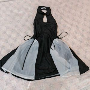 🖤 IMPORTED Edgy Halter Mini Dress 🖤