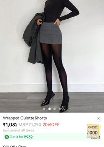 Savana Wrapped Culotte Skort